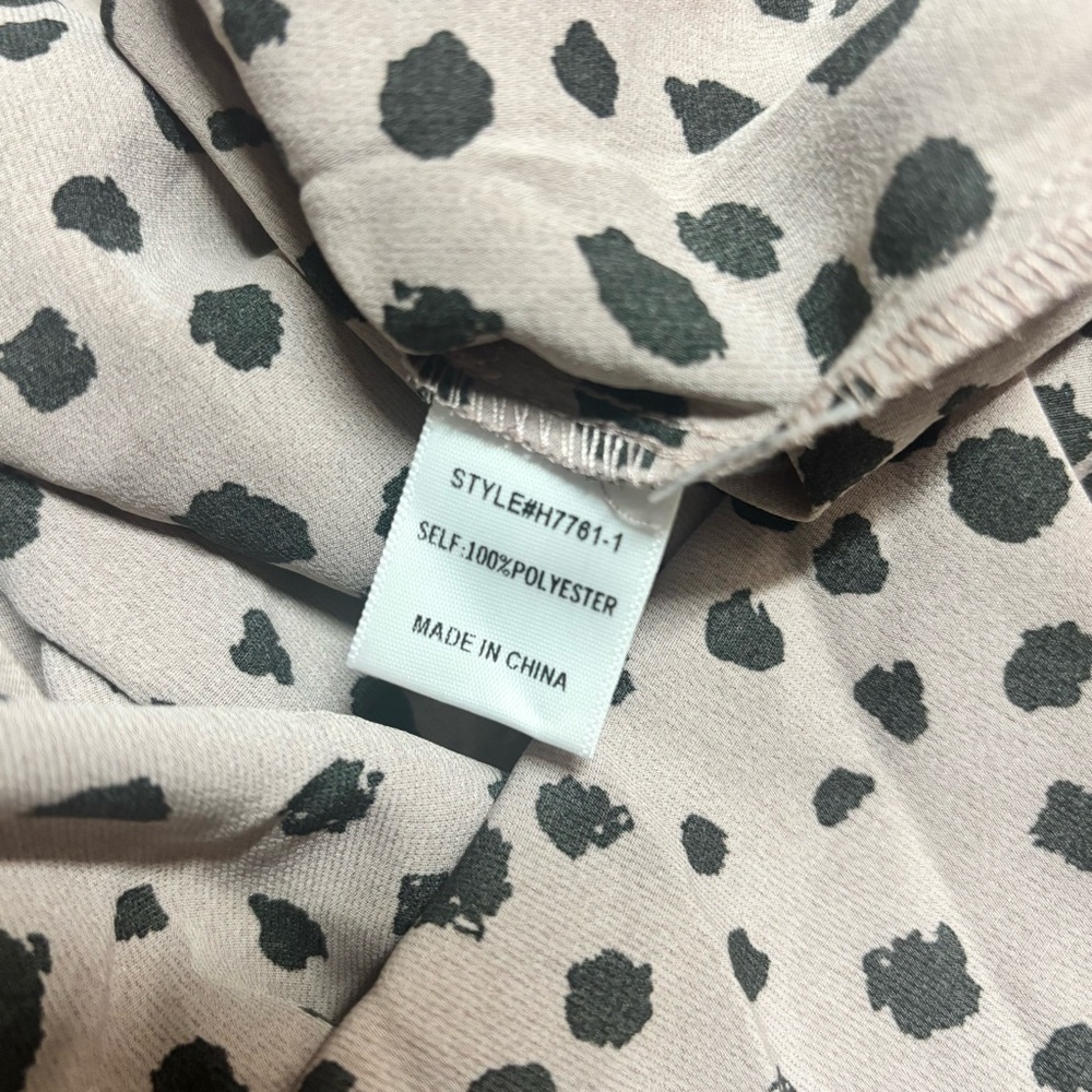 JODIFL Maxi Skirt with Black Dots - Picture 8 of 8